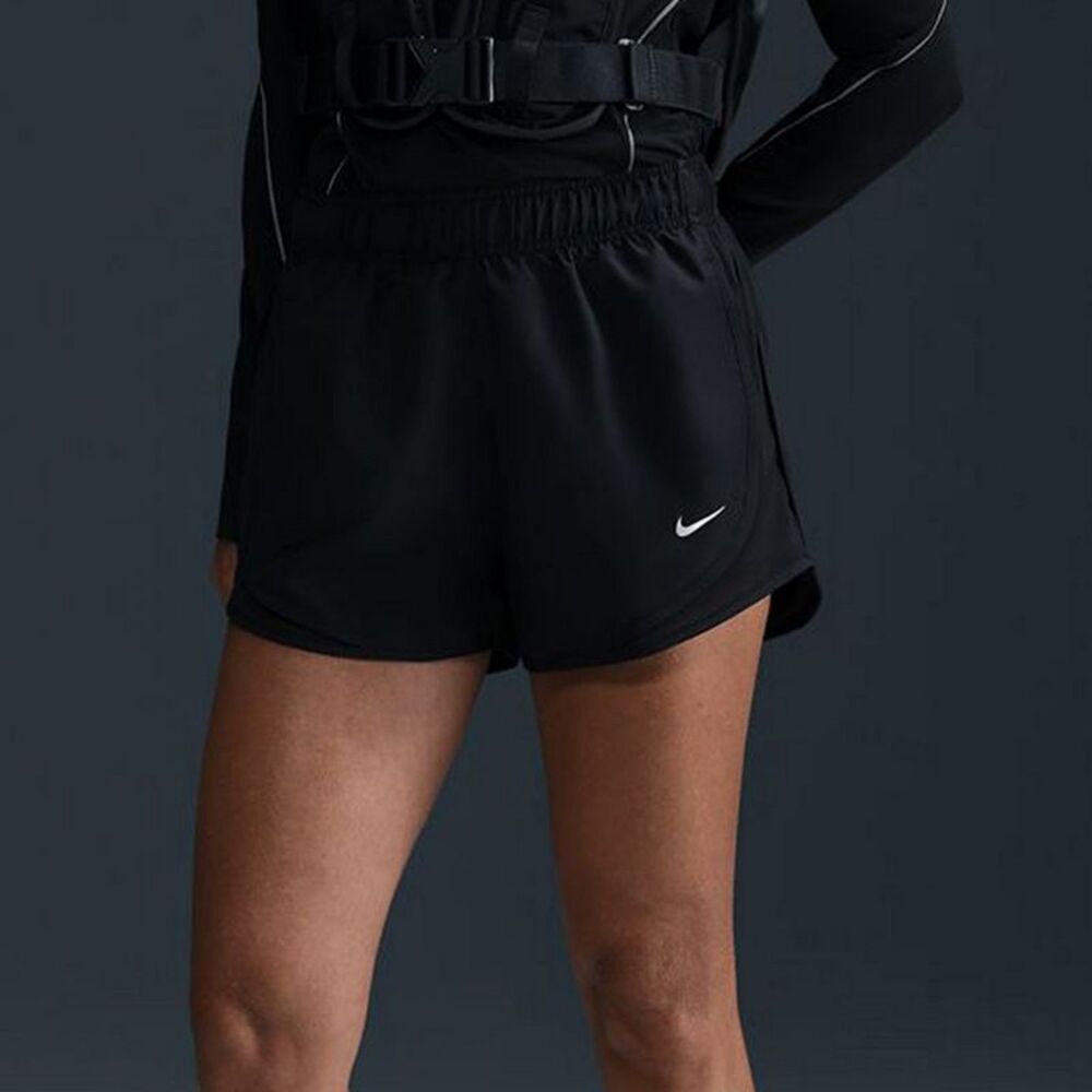 NWT Women's Nike Running Shorts Black with Black Stripe
